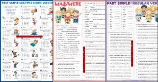 Search dialogue with simple past tense on our 100% free. Past Simple Tense Esl Worksheets