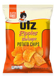 These chips, available in eight flavors, including hawaiian bbq and mexicali salsa, are certified gluten free by the gfco, meaning they contain fewer than 10 parts per million of. Utz Potato Chips Bbq Ripples Utz Quality Foods