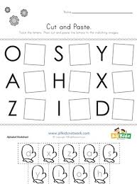 Grab these super cute, no prep alphabet worksheets to help toddlers / prek. Winter Cut And Paste Letter Matching Worksheet All Kids Network
