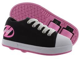 Black And Hot Pink Heelys Heelys X2 Fresh Black Pink Boys Girls Cheap Librance Skate Shoes Roller Skate Shoes Roller Shoes