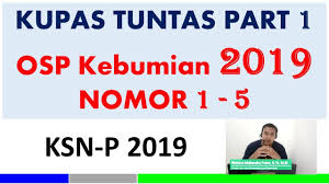 We did not find results for: Pembahasan Soal Osn Kebumian Osp Kebumian 2019 Part 1 Youtube