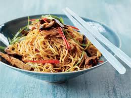 Stir Fried Noodles With Roast Pork Recipe Pork Roast Recipes Leftover Pork Recipes Pork Recipes