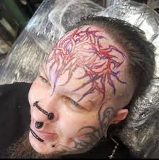 Image result for forehead tattoo