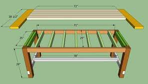 Farmhouse Table Plans To Build How To Build A Farmhouse Table Howtospecialist How To Bu Build A Farmhouse Table Diy Farmhouse Table Farmhouse Table Plans