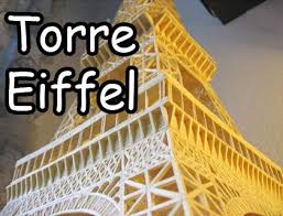 A las nueve 21.20 salió mi grupo y. Torre Eiffel Con Palitos De Fosforos Torre Eiffel Torres Como Hacer Torre Eiffel