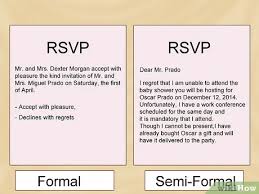 How To Rsvp 8 Steps With Pictures Wikihow