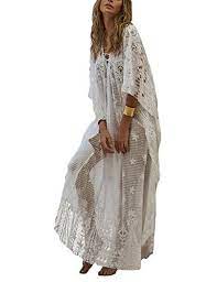 Bsubseach Women S Swimwear Turkish Kaftans Swimsuit Cover Up Caftan Beach Long Dress Bsubseach Half Sleeve Dresses Long Beach Dress Swimsuit Cover