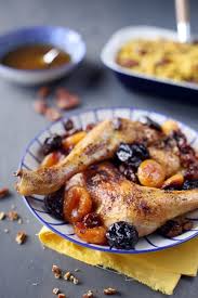 Cuisses De Poulet Roties Aux Fruits Secs Pilaf De Riz Aux Noix De Pecan Chefnini Recette Cuisse De Poulet Roti Recettes De Cuisine Poulet