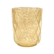 Crafted by skilled artisans, the hurricane and tealight holder add diffuse light to your coffee table, fireplace mantel or dining room table. Closeout Vintage Mercury Glass Candle Holder 4 75 Inch Marla Design Quilt Pattern Gold For Use With Tea Lights For Home Decor Parties And Wedding Decorations Mercury Glass Candle Holders