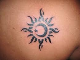 The sun and moon tattoos represent two opposing powers: 150 Meaningful Sun Tattoos Ultimate Guide July 2021 Sun Tattoo Designs Sun Tattoo Tribal Sun Tattoos