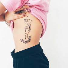 Sometimes, women are looking to get their first tattoo on a less visible part of their body. Tashiara 20 Cute Rib Cage Tattoo Ideas For Girls 2021