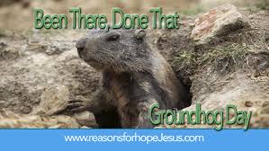 As much as our body needs exercise, our brain also requires some working out from time to time. Been There Done That A Lesson From The Groundhog Reasons For Hope Jesus