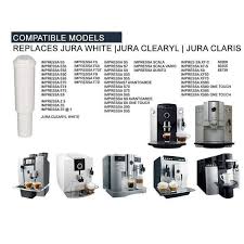 The water tank in premium ridged design. Replacement Charcoal Water Filters For Jura Espresso Jura Capresso Coffee Maker Replaces White Water Filter 3 Pack Overstock 28256801