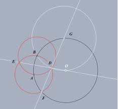 How to find the center of a circle with compass and straightedge or ruler. Finding The Center Of A Circle Elementary Geometry Mathematics Stack Exchange
