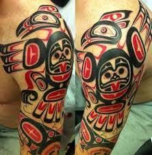 Mountain tree nature geometric tattoo inspired by the pacific northwest and mt rainier. 15 Pacific Northwest Tattoo Designs Ideas Haida Tattoo Tattoo Designs Native Tattoos