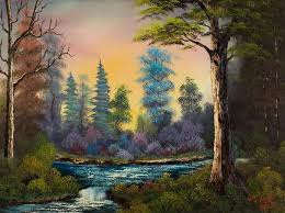 bob ross dark waterfall painting bob ross dark waterfall paintings for sale bob ross paintings waterfall paintings bob ross art
