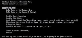 Résultat de recherche d'images pour "‫كيفية الدخول إلى الوضع الآمن safe mode على الويندوز‬‎"