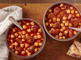 Chickpea Soup With Chorizo Recipe Chickpea Soup Goya Foods Recipes