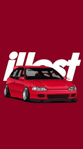 13 Illest Logo Iphone Wallpaper Bizt Wallpaper Civic Hatchback Honda Civic Jdm Wallpaper