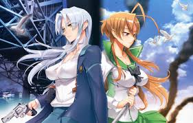 Highschool of the dead rei. Wallpaper Weapons Girls Anime Art Highschool Of The Dead Rei Miyamoto Images For Desktop Section Prochee Download