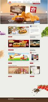 Unique Web Design Burger King Chisu26 Webdesign Design Http Www Pinterest Com Aldenchong