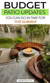 11 Affordable Ways To Update Your Patio This Summer Posh Pennies Budget Patio Backyard Patio Patio