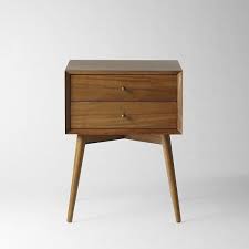 Mid Century Nightstand Acorn Mid Century Nightstand Mid Century Bedside West Elm Mid Century