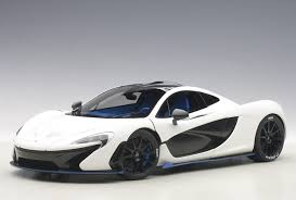 Debuted at the 2012 paris motor show, sales of the p1 began in the united kingdom in october 2013 and all 375 units were sold out by november. Mclaren P1 Matt White Autoart