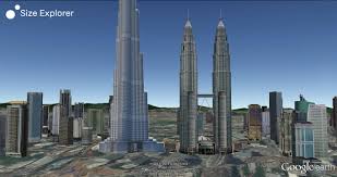 The petronas towers, also known as the petronas twin towers (malay: Petronas Towers Vs Burj Khalifa Size Explorer Compare The World