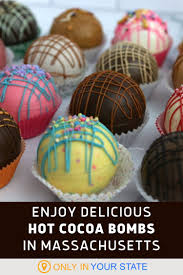 The Brand New Winter Trend Hot Cocoa Bombs Can Be Found At Sweet Mazie S A Massachusetts Bakery In 2021 Hot Cocoa Winter Treats Cocoa