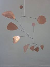 Mobile Leaves Copper Mobile F Rs Bad Mobile Cop Art Bad Cenutry Copper Furs Hanging Leaves Mid Mobile Mode Hanging Art Mobile Art Mobile Sculpture