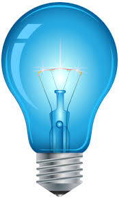 Blue Light Bulb Png Clip Art Blue Light Bulb Light Bulb Bulb