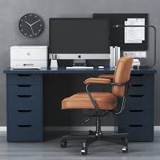 Ikea Office Workplace With Alex Table And Alefjall Chair 3d Model Download 3d Model Ikea Office Workplace With Alex Table And Alefjall Chair 18910 3dbaza Buero