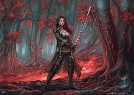 Forest princess fantasy art artwork. Fantasy Girl Warrior Wallpapers Wallpaper Cave