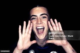 Evie Gallagher of Scotland poses for a portrait during the Scotland... News  Photo
