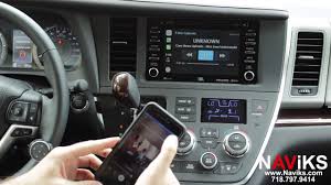 This video answers that question as well as #alexa for toyota along with apple and android. 2018 Toyota Sienna Entune 3 0 Naviks Apple Carplay Interface Youtube