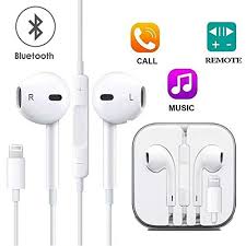 2020 popular 1 trends in consumer electronics, cellphones & telecommunications, computer & office, automobiles & motorcycles with iphone bluetooth earphone and 1. Bluetooth Earphone Earbuds Wired Bluetooth Earphone For Iphone 7 8 X Ipad Ipod Ios System White Buy Online In Dominica At Dominica Desertcart Com Productid 168573186