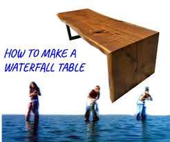 Vintage 1980s upholstered waterfall table and bench, waterfall sofa table, nesting waterfall tables, waterfall coffee table, vinatge vanity marvinshall 5 out of 5 stars (100) $ 575.00 free shipping add to favorites quick view. How To Build A Waterfall Table 6 Steps Instructables