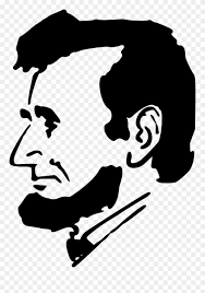 Abraham lincoln silhouette svg, svg, dxf, cricut, silhouette cut file, instant download. Big Image Silhouettes Of Abraham Lincoln Clipart 792138 Pinclipart