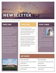 Business Newsletter Templates Newsletter Template Free School Newsletter Template Free Classroom Newsletter Template