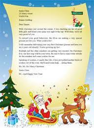 Putting smiles on childrens faces is what this site is all about. Letter From Santa Template Word Santa Claus Stationary Santa Letter Template Christmas Lettering Santa Letter