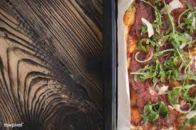 homemade pizza with prosciutto crudo food photography free image by rawpixel com
