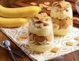 Recette Parfaits Au Pudding Et Aux Bananes Quaker Oats Recipe Parfait Recipes Banana Pudding Pudding Parfait
