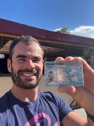 As promised the selfie with the greencard!