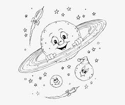 This planet saturn coloring page features a picture of the planet saturn to color. Planet Saturn Planet Coloring Transparent Png 577x608 Free Download On Nicepng