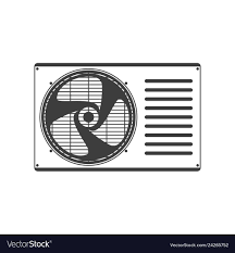 Air Conditioner Unit Royalty Free Vector Image Sponsored Unit Conditioner Air Royalty Ad Retro Vector Air Conditioner Logo Air Conditioning Logo