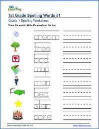 Kindergartners, teachers, and parents who homeschool their kids can print, download, or. Trace And Write Words Worksheets K5 Learning