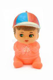 Vintage Baby Doll On White Background Stock Image Image Of Object Small 135965965