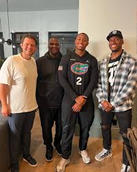 The latest episode of the @outtapocketrgiii podcast features our star  client and @gatorsfb QB @djlagway joined by NETWORK CEO @jg.network in  conversation during Super Bowl LIX hosted by @bufootball & @commanders QB