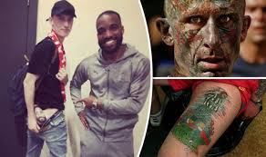 Georginio wijnaldum says winning the premier league is. Worst Football Tattoos Lacazette Tribute On Fan S Bum Tops Shock List Football Sport Express Co Uk